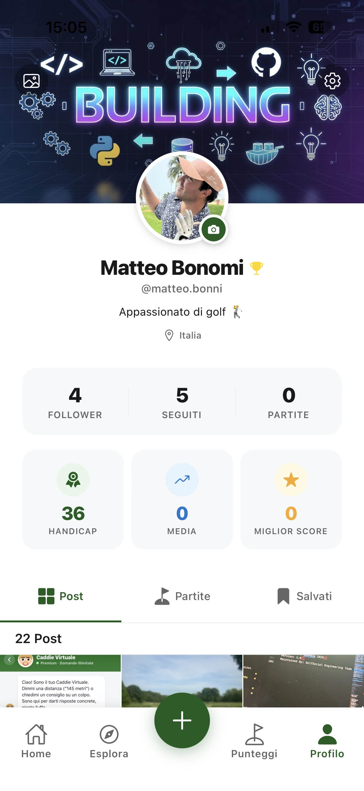 Profilo Matteo Bonomi